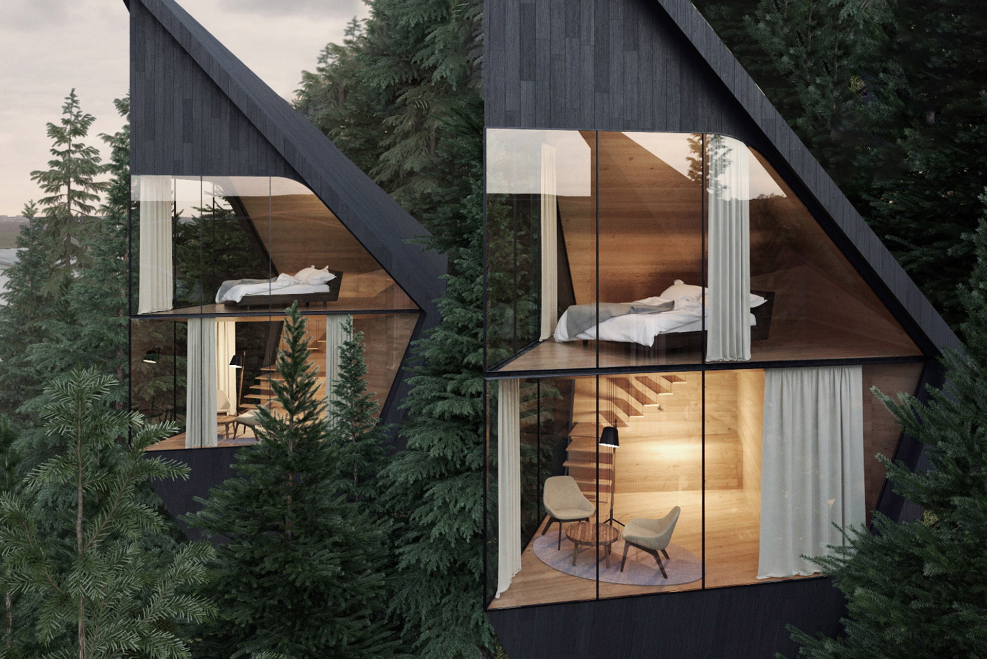 Hotel im Bergwald in den Dolomiten Norditaliens (in Planung)&nbsp;peterpichler.eu