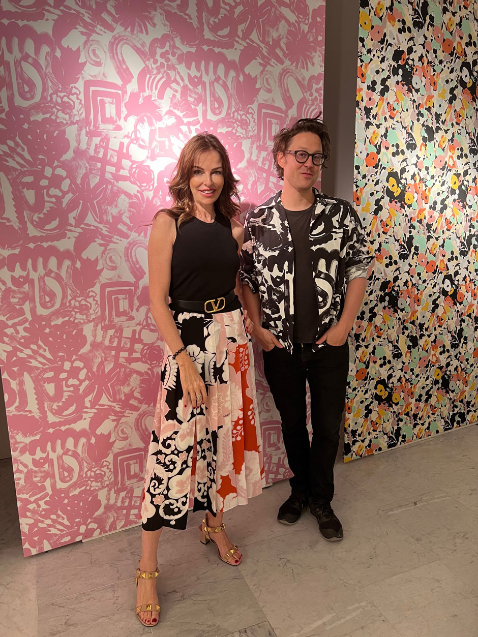 LIVING Herausgeberin Angelika Rosam im Gespräch mit dem österreichischen Designer Arthur Arbesser.