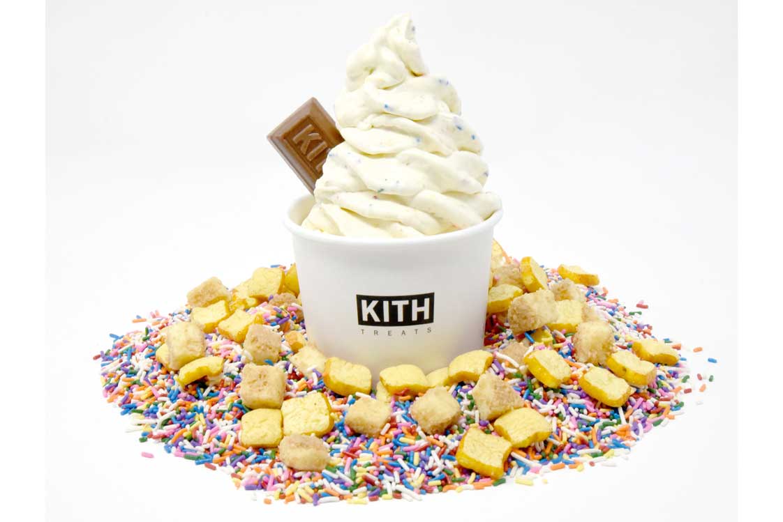 Matcha-Eis und Matcha-Mode&nbsp;Kith-Treats-Stationen in Kith-Kindermodeläden bieten leckere Eissorten an.&nbsp;kithtreats.com