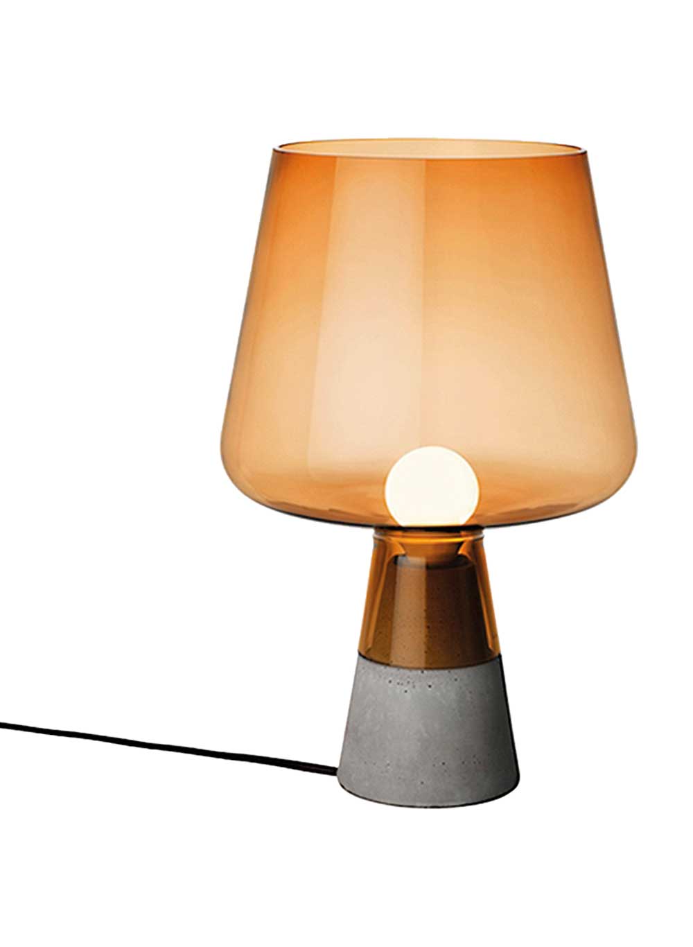 Moderne Architektur&nbsp;setzt vielfach auf Glas und Beton, und der Materialmix&nbsp;funktioniert auch für Lampen. iittala.com