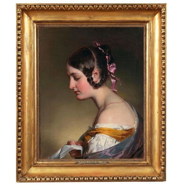 Friedrich von Amerling,&nbsp;Der Brief,&nbsp;1837