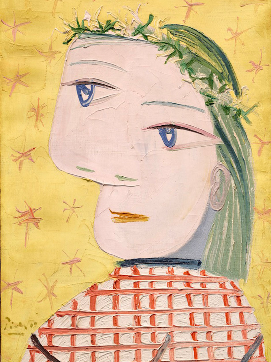 Pablo Picasso,&nbsp;Femme à la Couronne deFleurs,&nbsp;1939