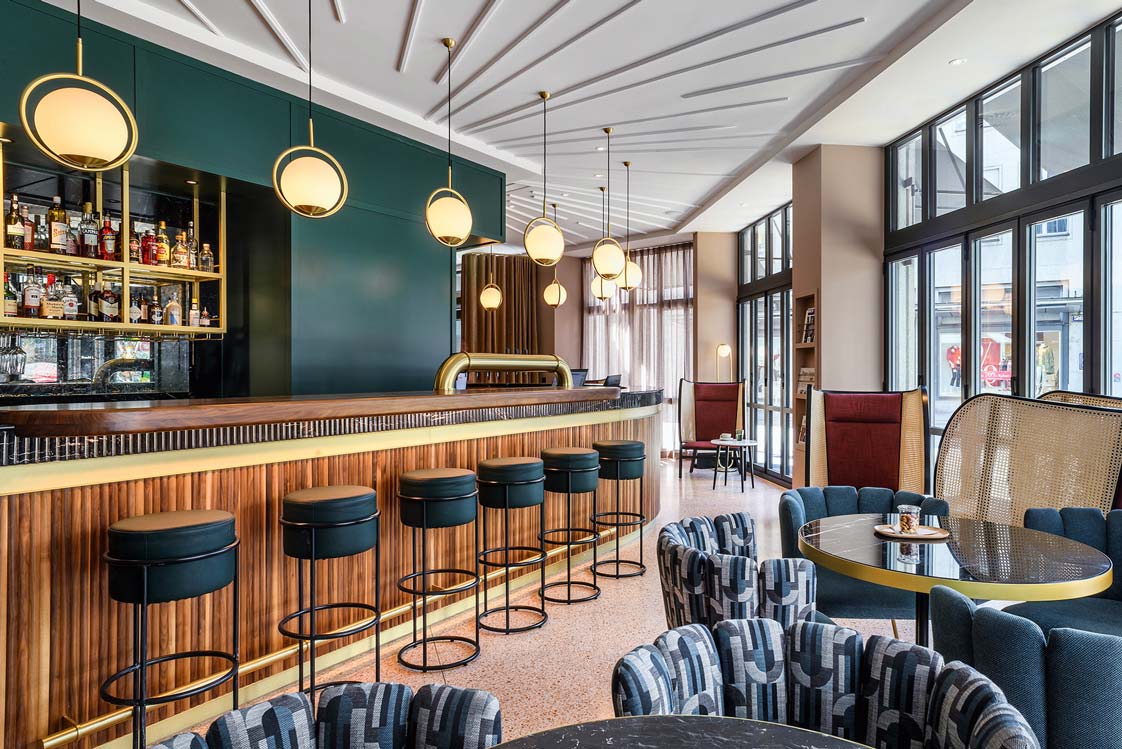 Traditionshaus&nbsp;Das Sorell Hotel Seidenhof in Zürich bekam nach einer Sanierung ein gestalterisches Update von Andrin Schweizer.