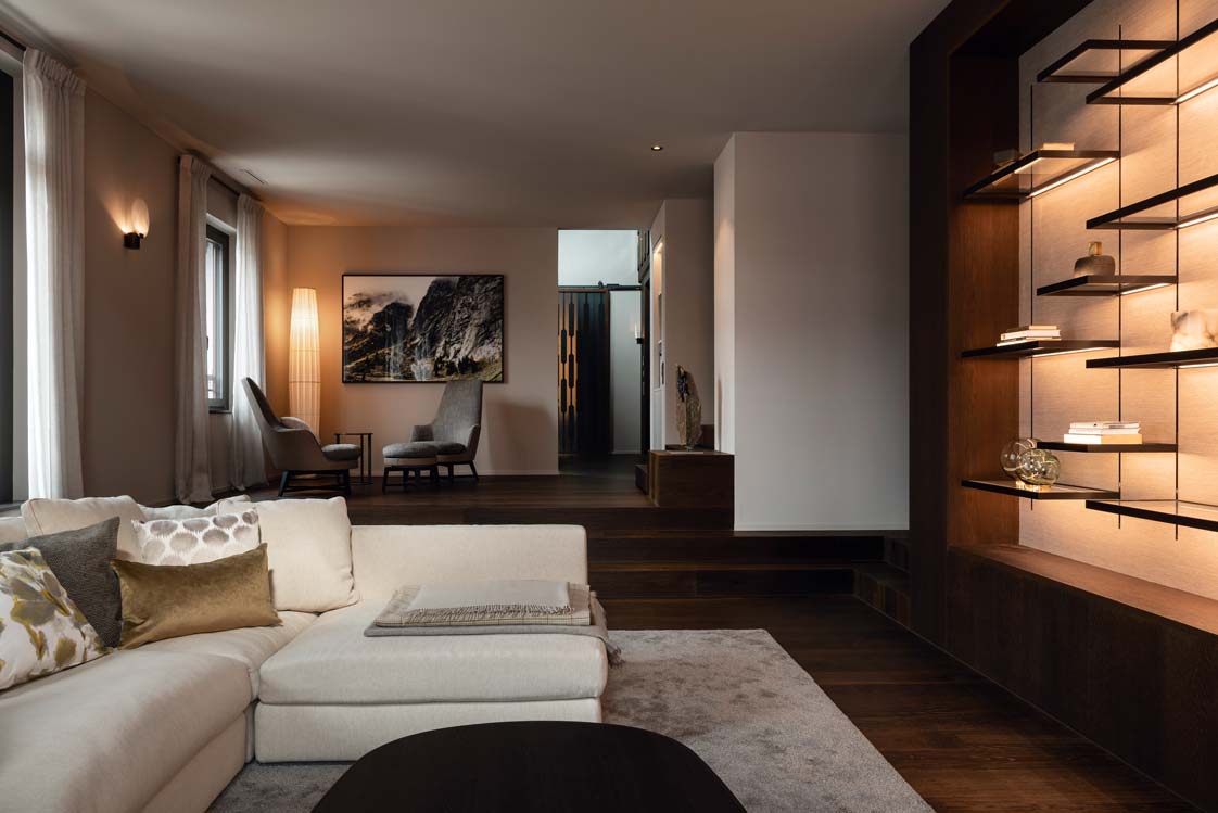 Harmonisch&nbsp;Dieses Penthouse in Andermatt wurde im Jahr 2020 realisiert.