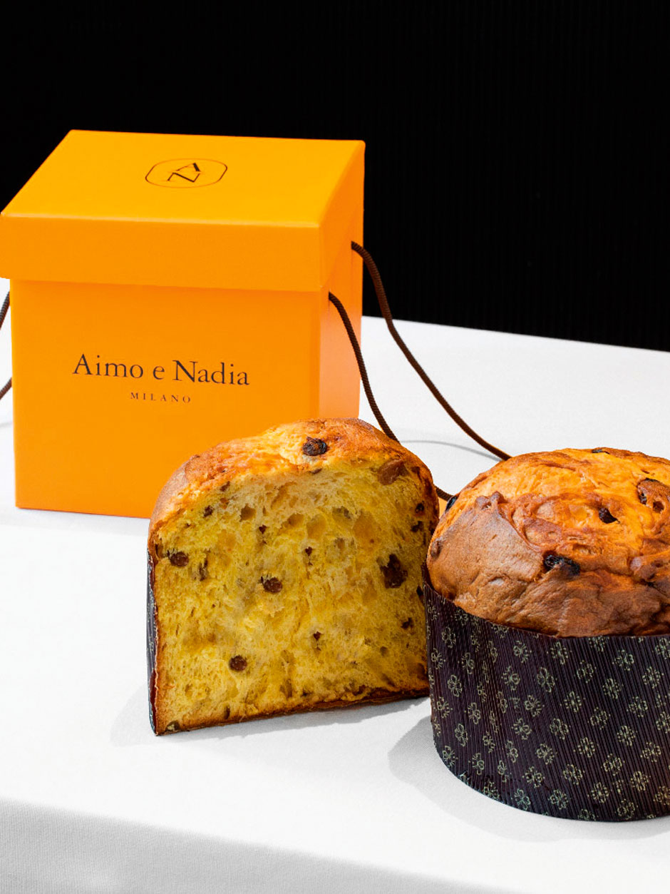 Süßer Gruß&nbsp; Für ihre Herzensmenschen gibt es jedes Jahr einen Panettone von »Aimo Nadia«.&nbsp;&nbsp;voceaimoenadia.com