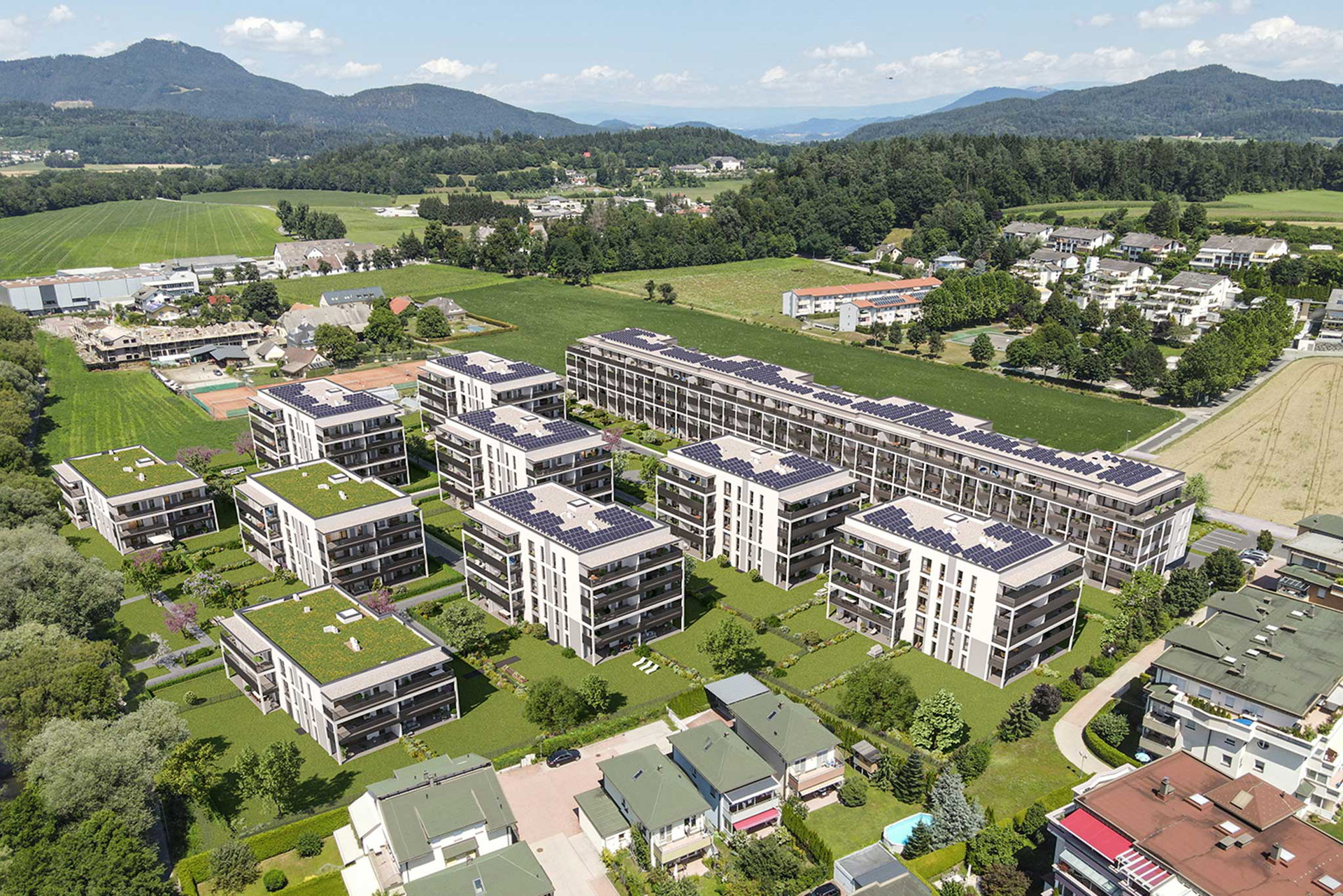 UNSEREINS: Wohnen in der Feschingstraße in Klagenfurt
