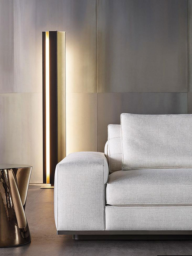 Versatil: Rodolfo Dordoni zeichnet für das Design der Bestseller-Serie »Lawrence« von Minotti verantwortlich.