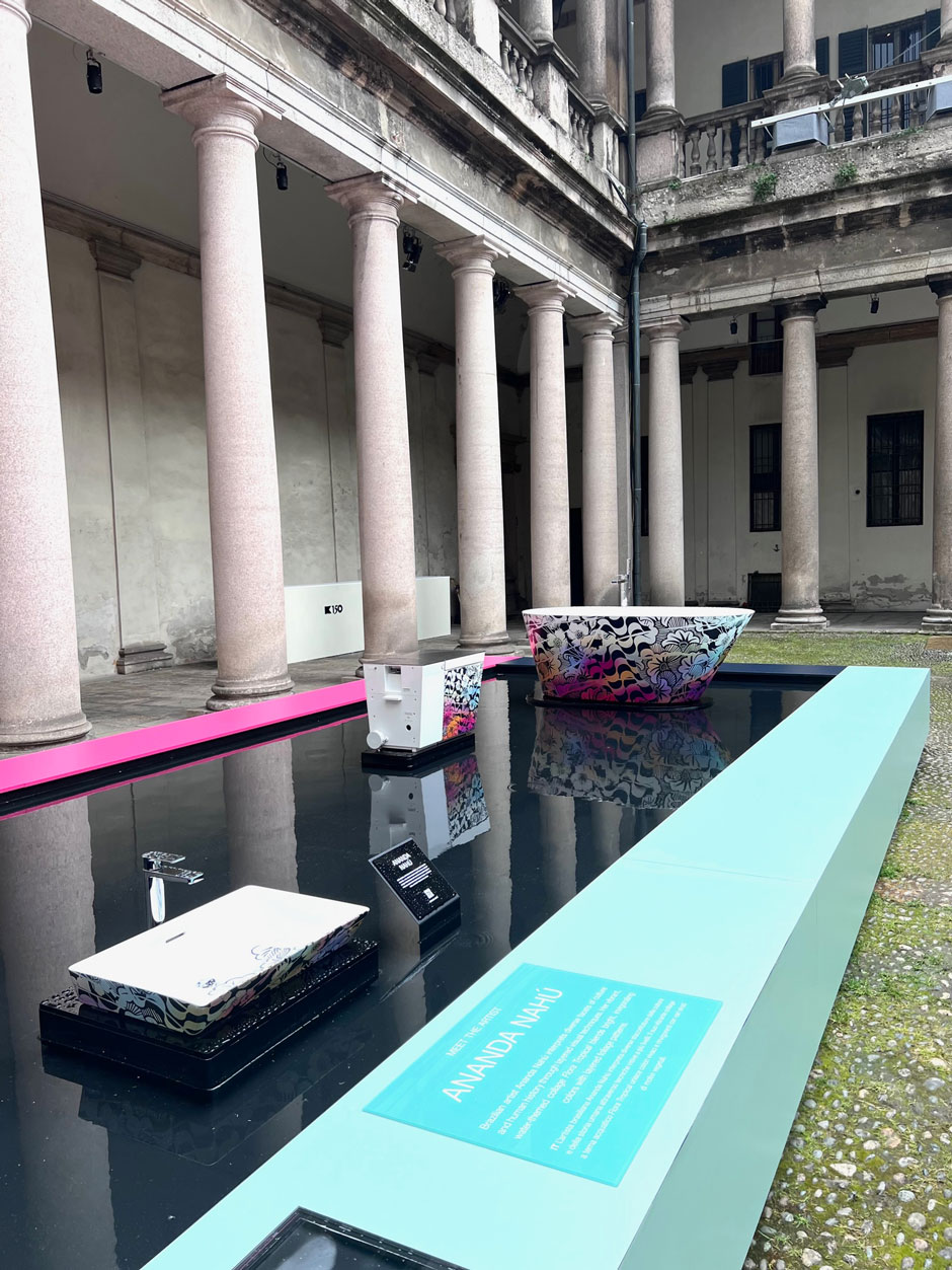 Beeindruckendes und innovatives Farbenspiel von KOHLER am Salone Del Mobile 2023