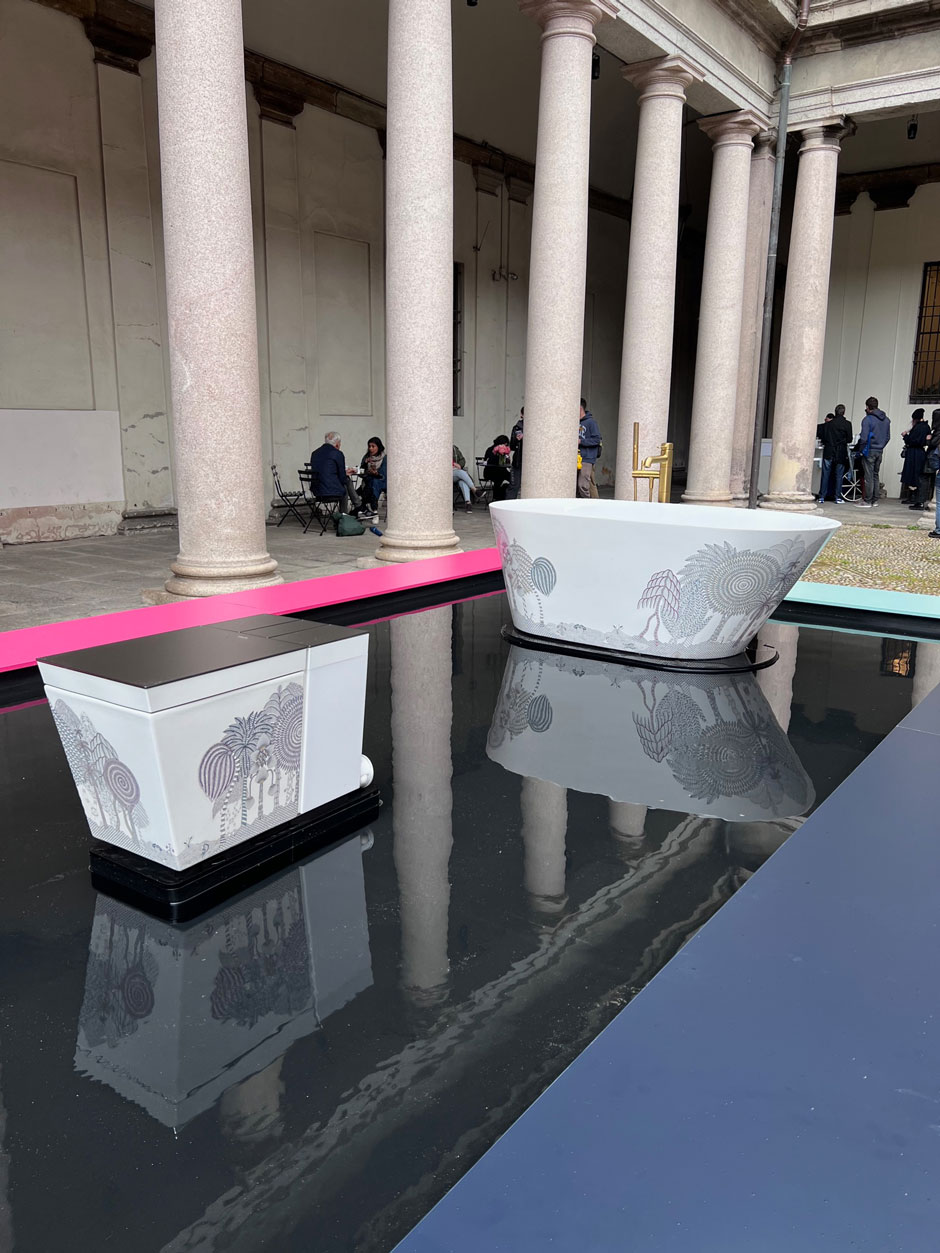 Beeindruckendes und innovatives Farbenspiel von KOHLER am Salone Del Mobile 2023