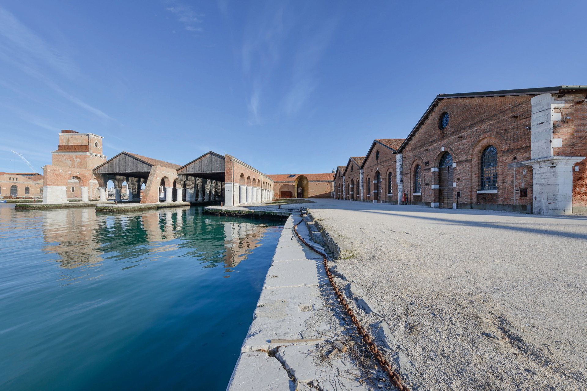 Lebendige Architektur: Die Hallen des Arsenale&nbsp;sind neben den Pavillons in den Gardini Schauplatz&nbsp;der Biennale Architettura.