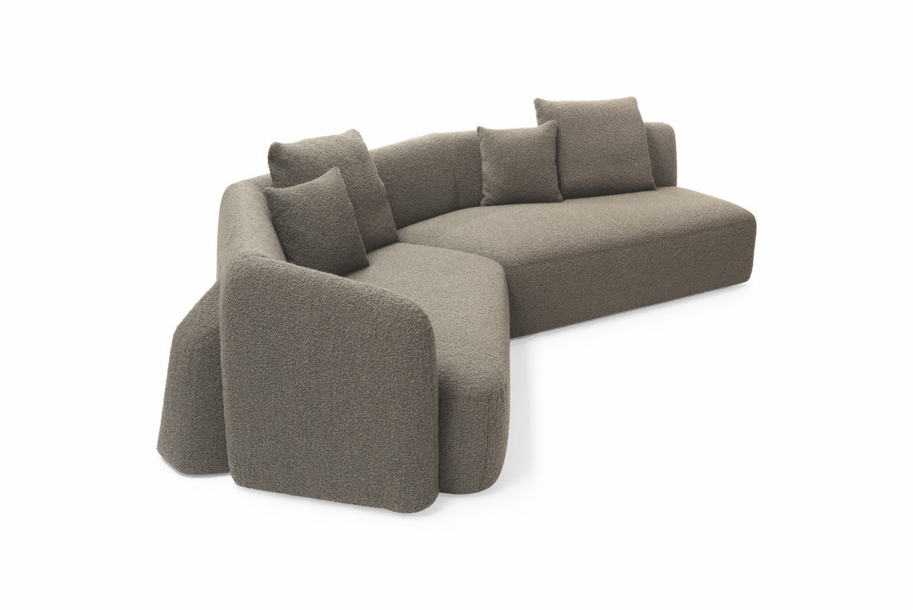 Das Sofa ist von der geschwungenen und zerklüfteten Küste Neufundlands inspiriert.