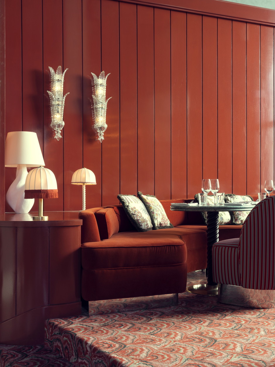 Nostalgie Das Designstudio Friedmann &amp; Versace zeigt Elegantes aus dem Hospitalitybereich.