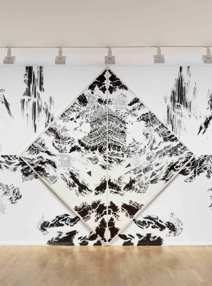 Rorschach-Fest: Die Ausstellung »Solastalgia« von Abdelkader Benchamma in der Power Plant.