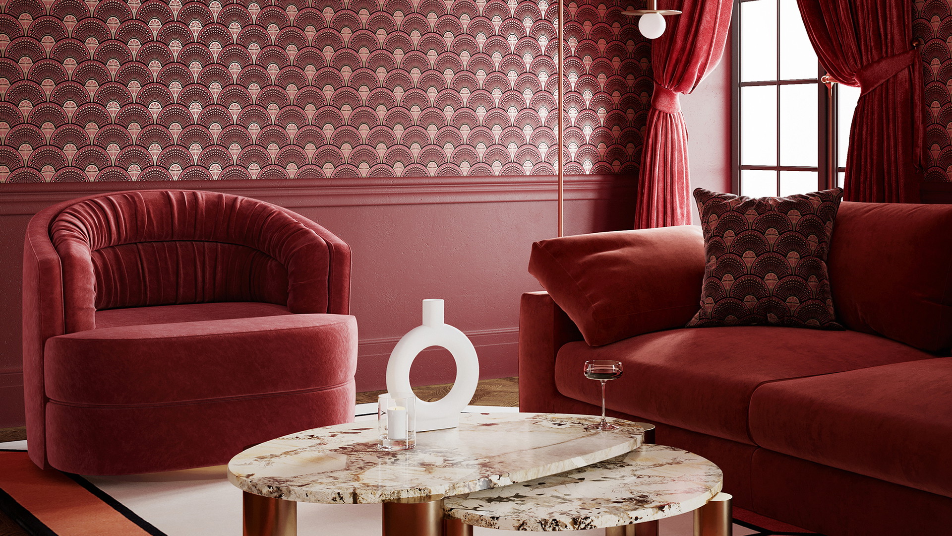 Berry Passion: Interior Design in Beerentönen - Falstaff Living