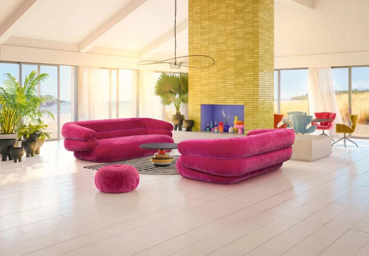 Das Sofa Poolside von Pauline Junglas.