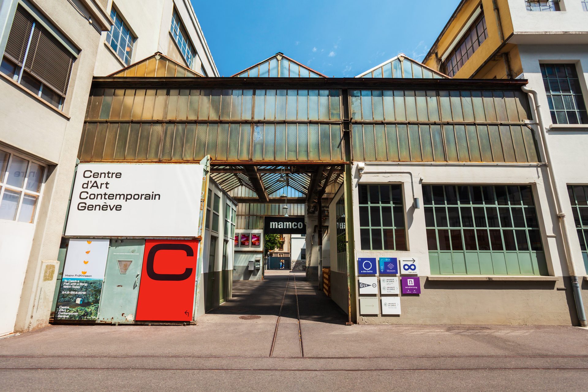 Gute Nachbarschaft: Das MAMCO im Quartier des Bains direkt neben dem Centre d’Art Contemporain.