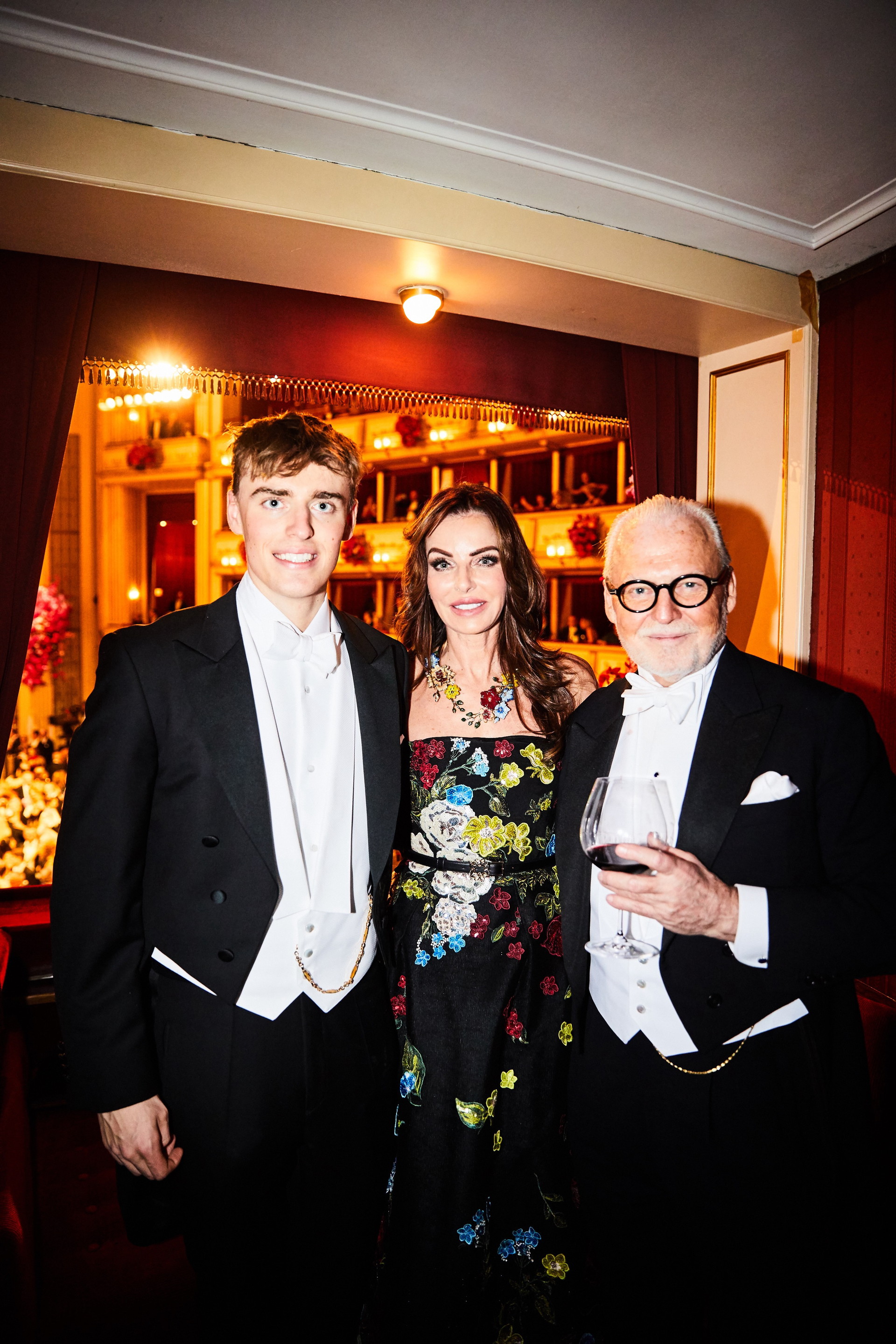 Maximilian (li.), Angelika und Wolfgang (re.) Rosam