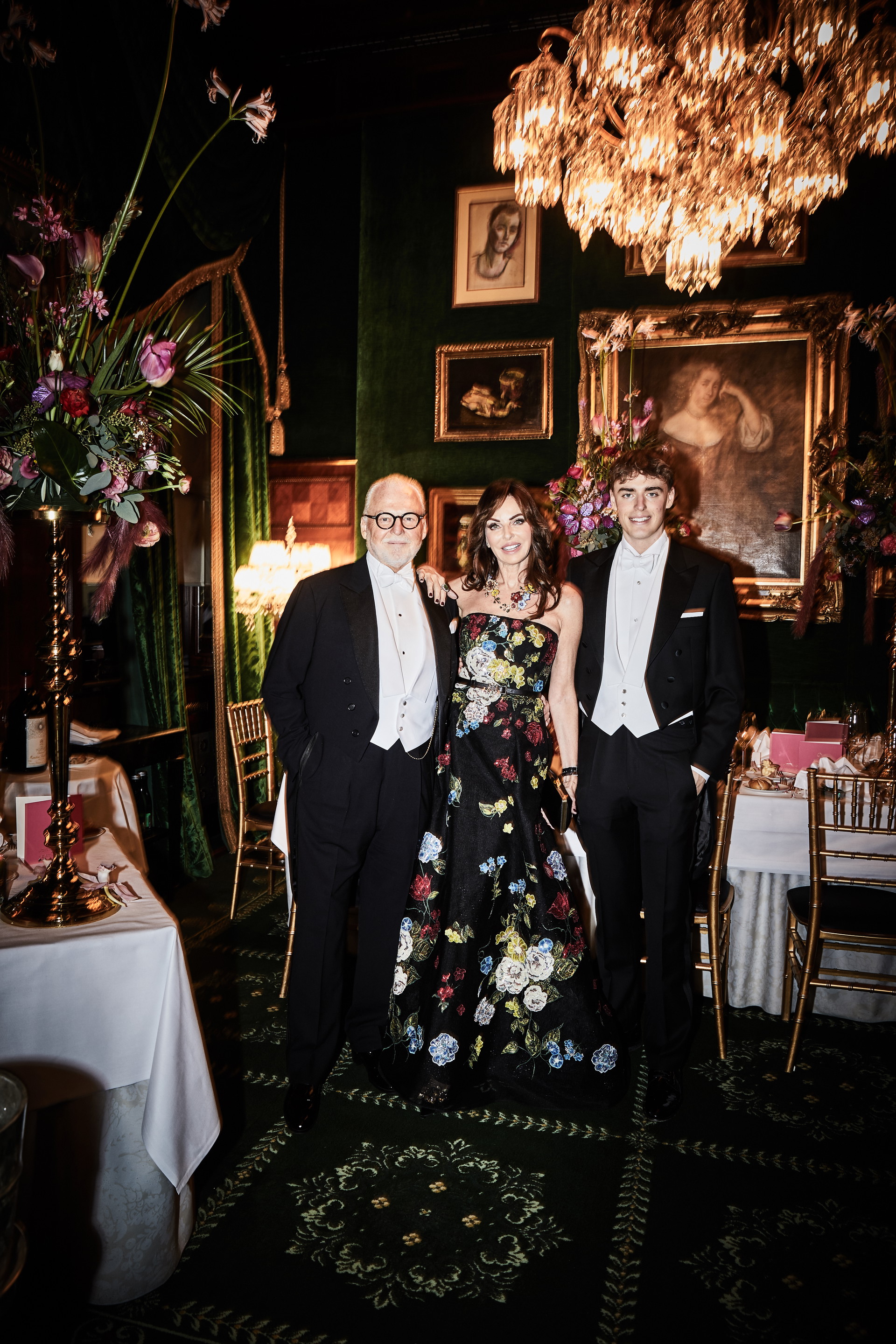 Wolfgang (li.), Angelika (mittig) und Maximilian (re.) Rosam