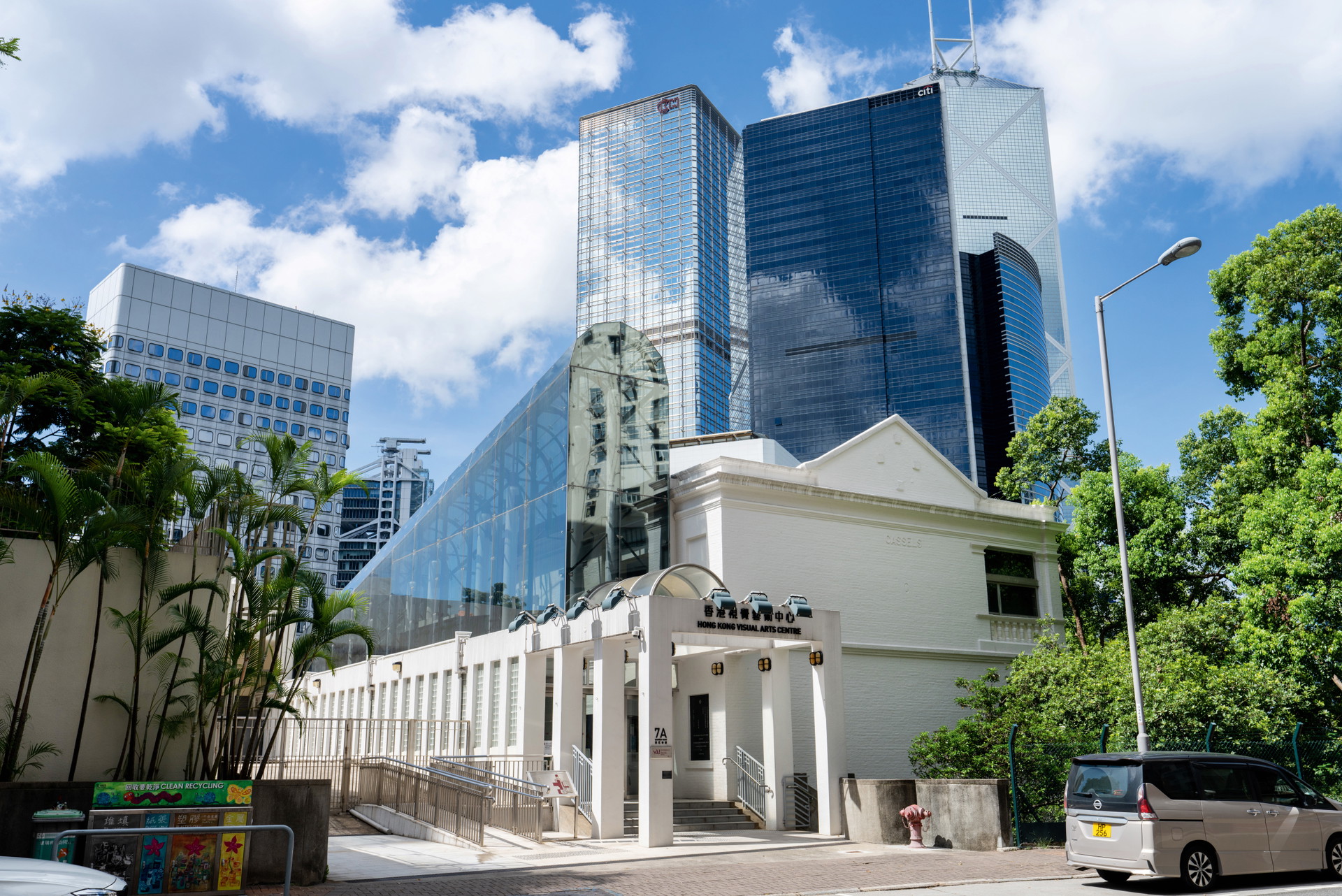 Historische Schichten: Das Hong Kong Visual Arts Centre in einer ehemaligen britischen Kaserne.