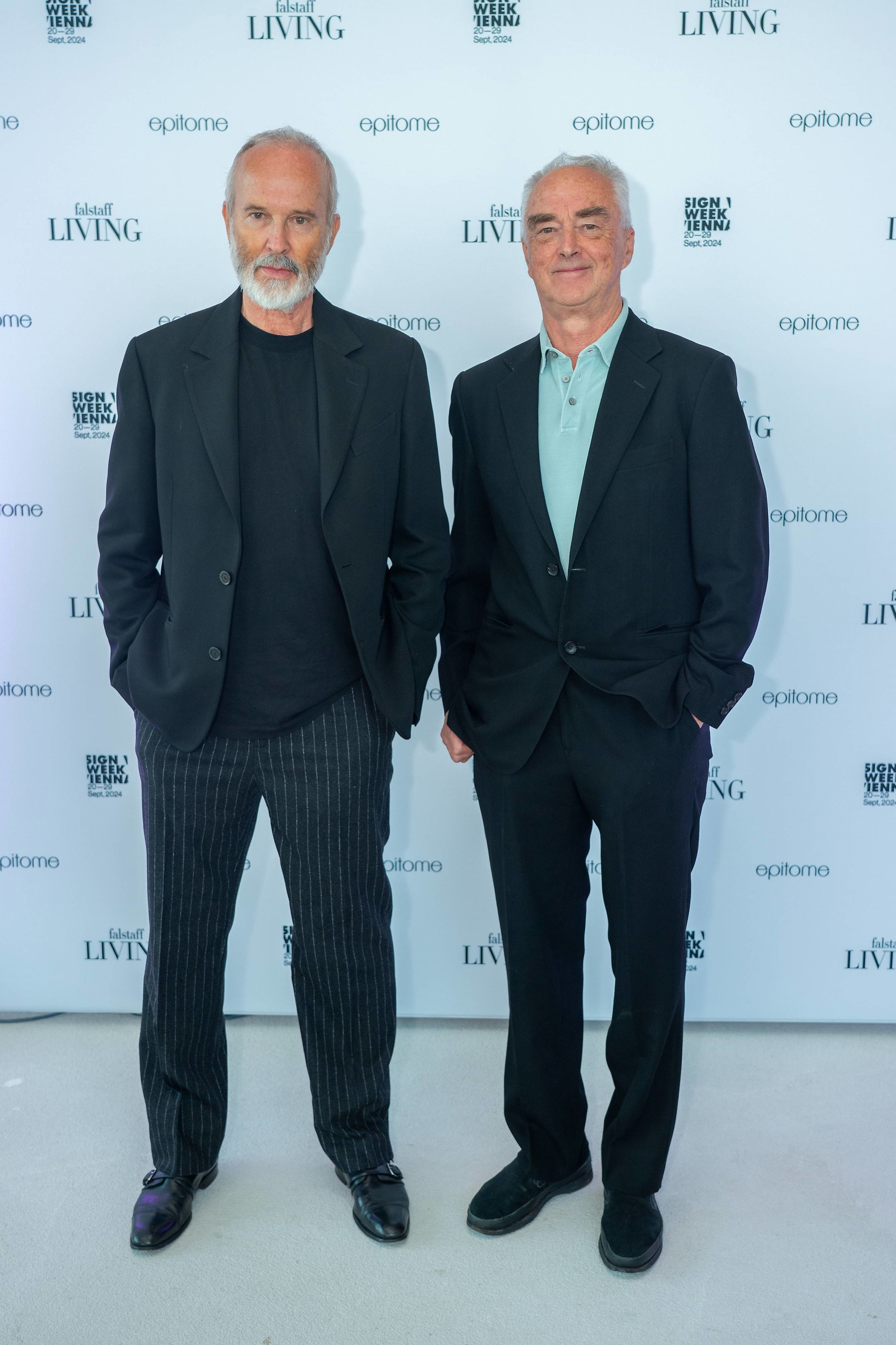 vlnr: Erwin Wurm, Hans Kupelwieser