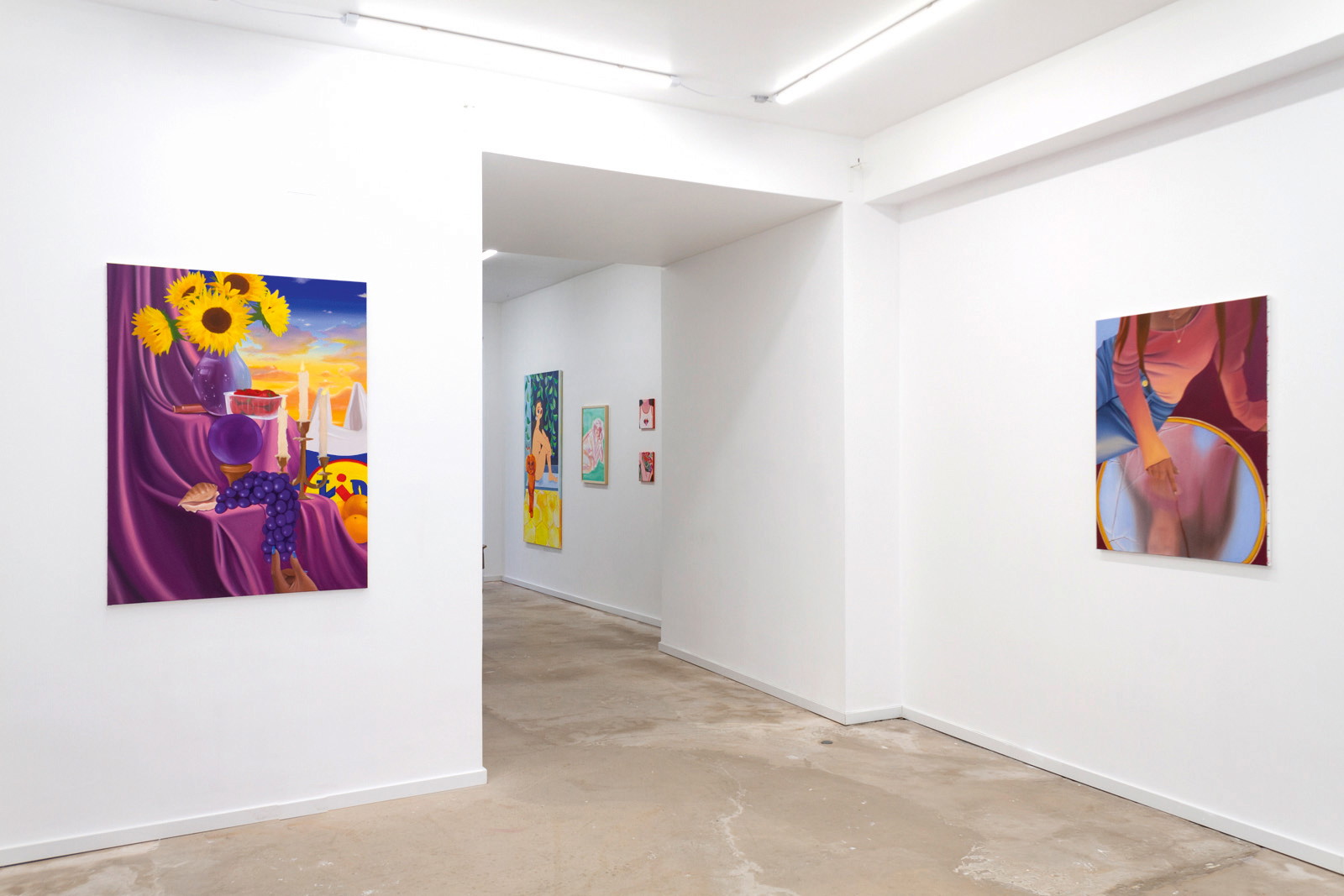 Ausstellung »Couleurs 
en échos« in der 
Galerie Reuter Bausch. © Galerie  Reuter Bausch