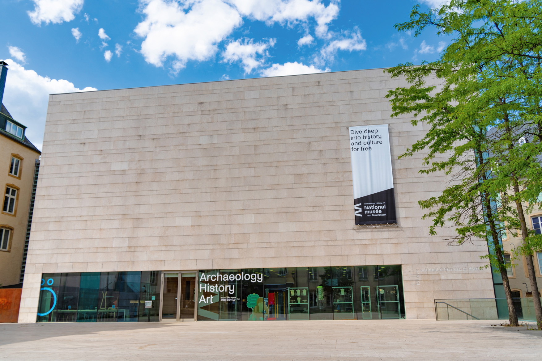 Das Musée National am Feschmart birgt Schätze von Kunst bis Archäologie. © Shutterstock