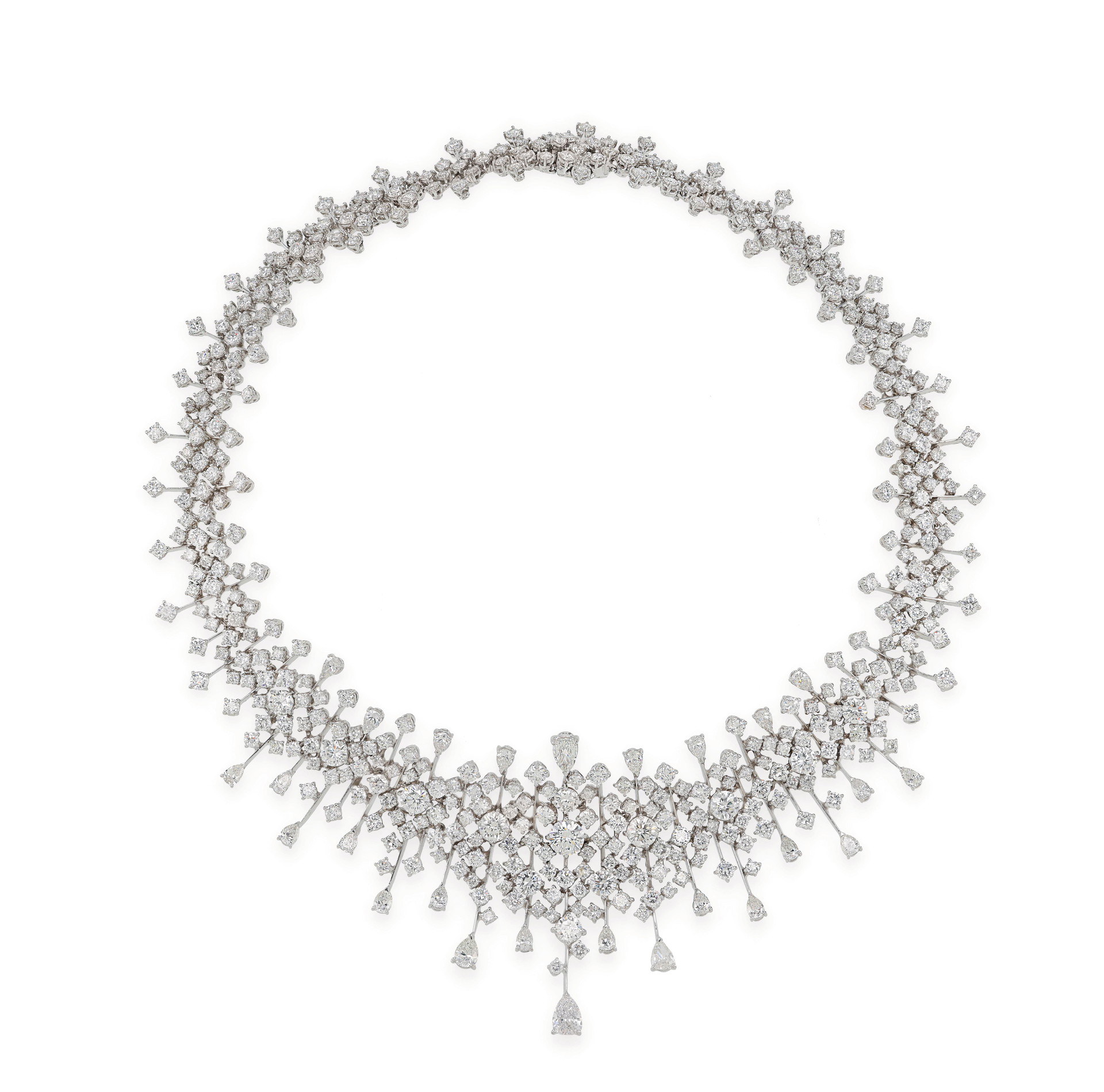 Chantecler Diamantcollier zus.ca. 46,37 ct, Schätzwert € 80.000 – 120.000