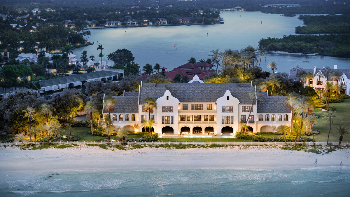 Gordon Pointe : Das teuerste Anwesen Floridas steht zum Verkauf: Auf dem Grundstück mit rund 
3,6 Hektar am Golf von Mexiko stehen drei Villen. Auch ein privater Yachthafen ist dabei. Angeboten wird es von den Eigentümern, der Familie Donahue, für 295 Mio. US-Dollar. 
dawnmckennagroup.com