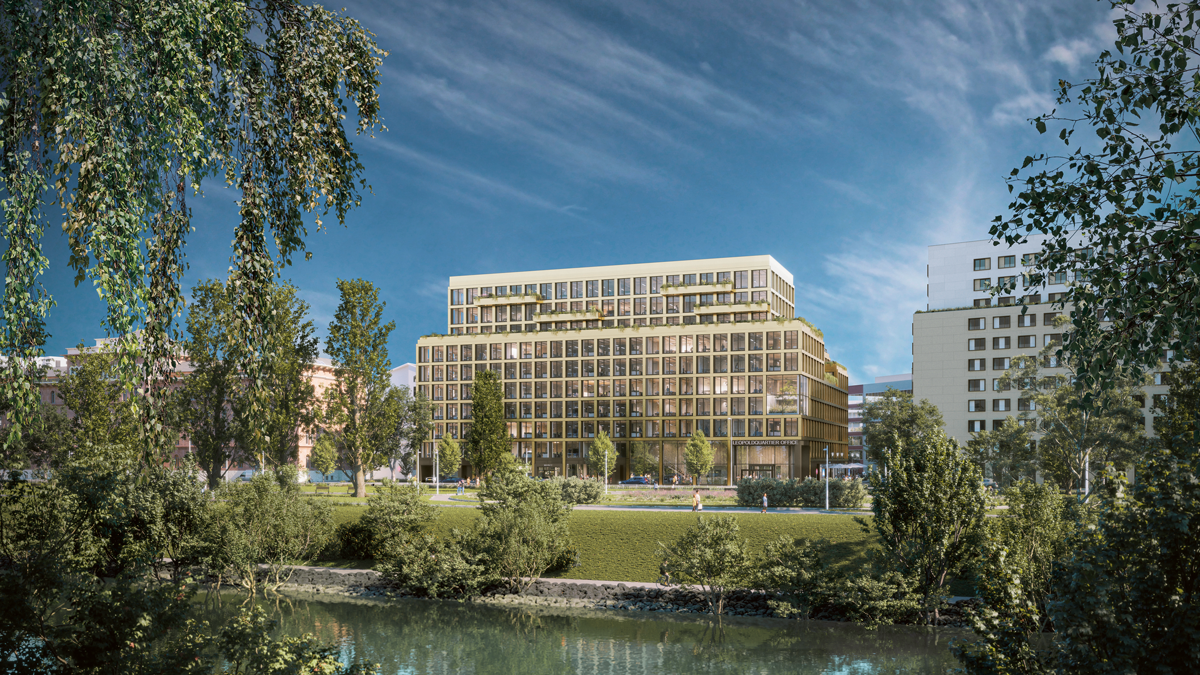 LeopoldQuartier:
Direkt am Donaukanal errichtet die UBM das größte Holzbauquartier Europas. Auf insgesamt 75.000 Bruttogeschoßfläche finden sich ­Wohnen, Büros, ­Gastronomie, Kindertages­stätte und diverse Shops. 
 leopoldquartier.at
 ubm-development.com