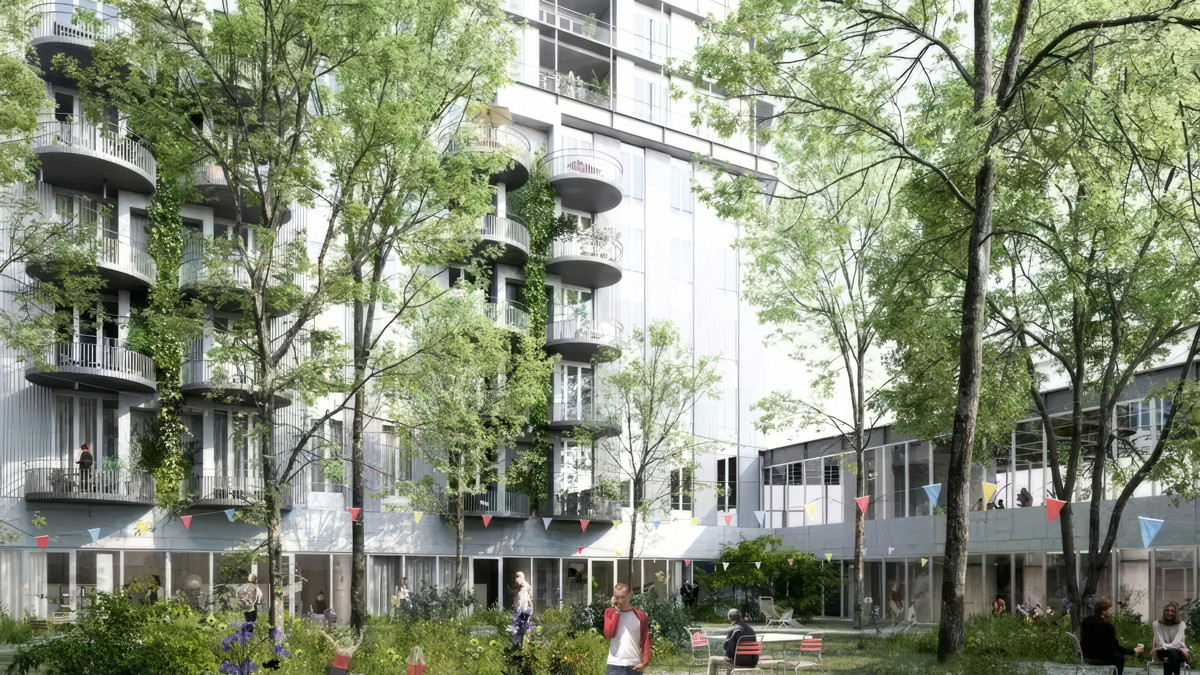 Umbau statt Abriss: Am Aeschenplatz in Basel wird
eine Bankenzentrale zum Mixed-Use-Projekt mit Wohnbau. staufer-hasler.ch