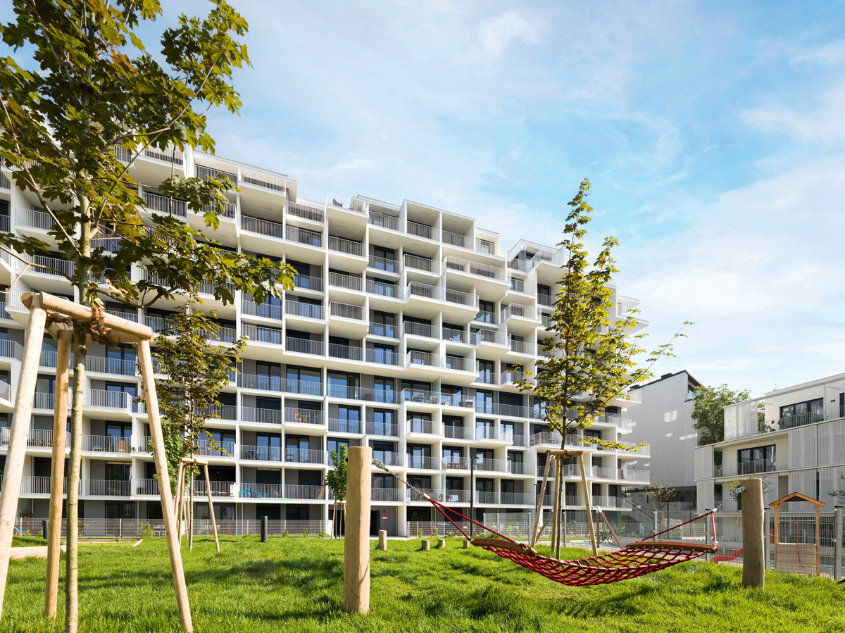 Das 2024 fertiggestellte Projekt »Kennedy Garden« 