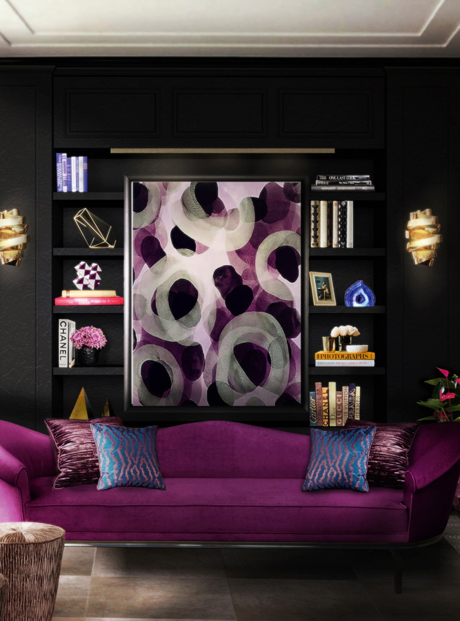 Oh, là, là : Vollständig gepolstert, mit einer eleganten, lackierten ­Rückenlehne und einem schlanken Fuß ehrt das Sofa »Collette« den Pariser Stil. covethouse.eu
