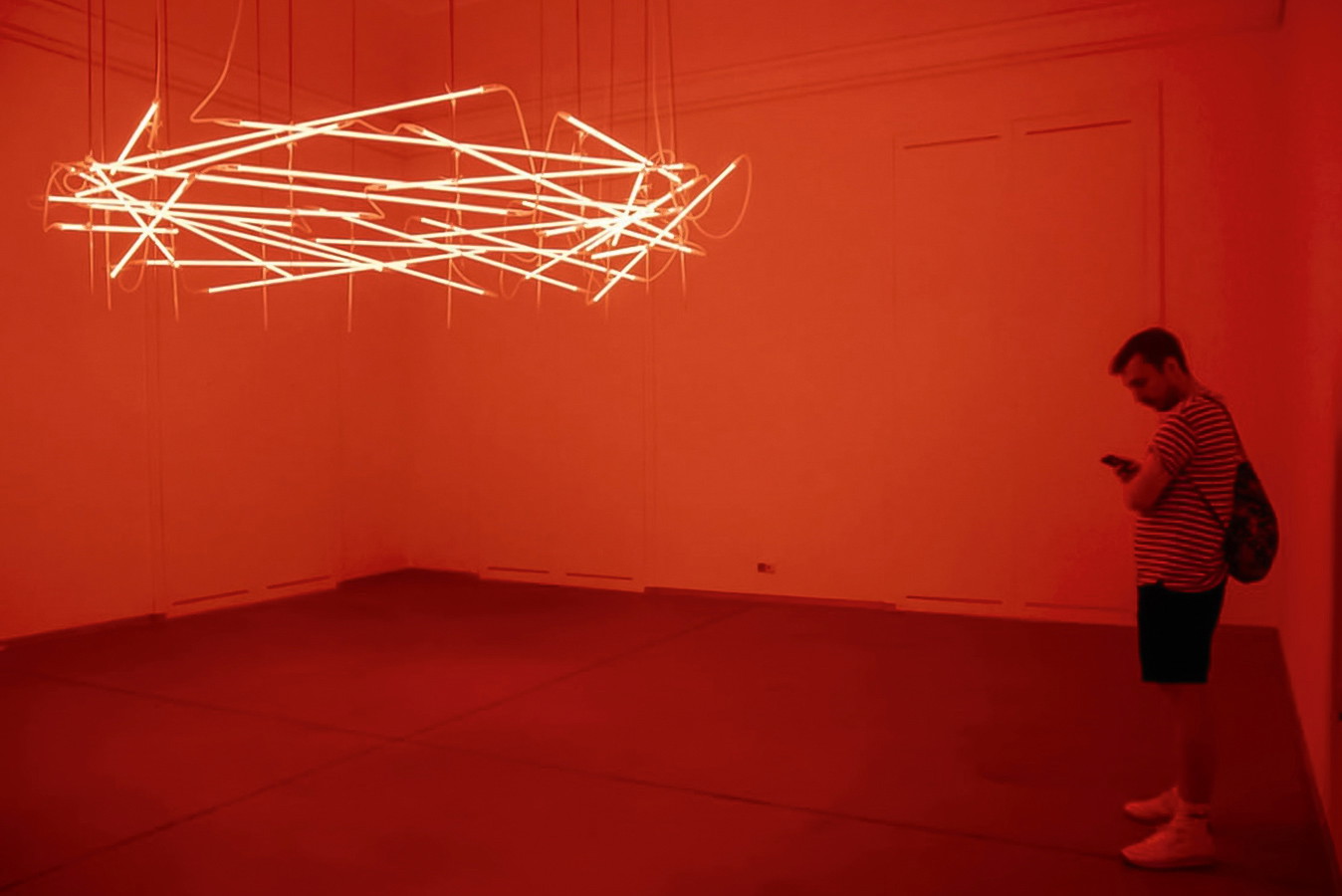 Immersive Räume. Ausstellung im Salon 
der Kunstakademie.