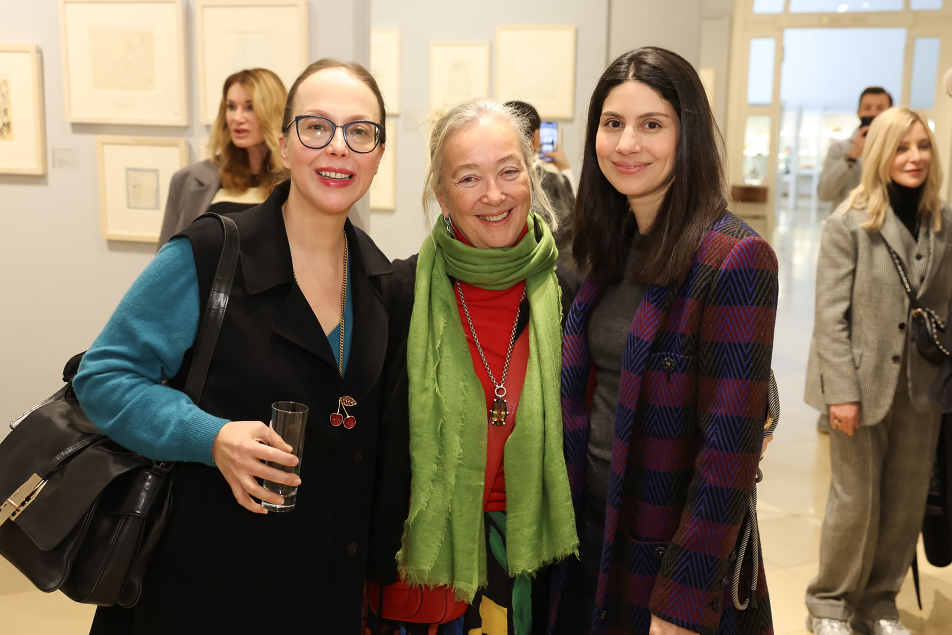 Kinga Liechtenstein, Agnes Husslein und Violetta König @ K. Schiffl
