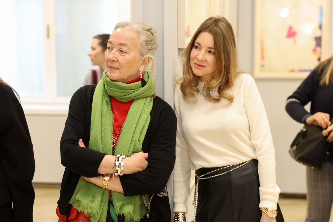 Agnes Husslein und Anja Landesmann (rechts) © Katharina Schiffl