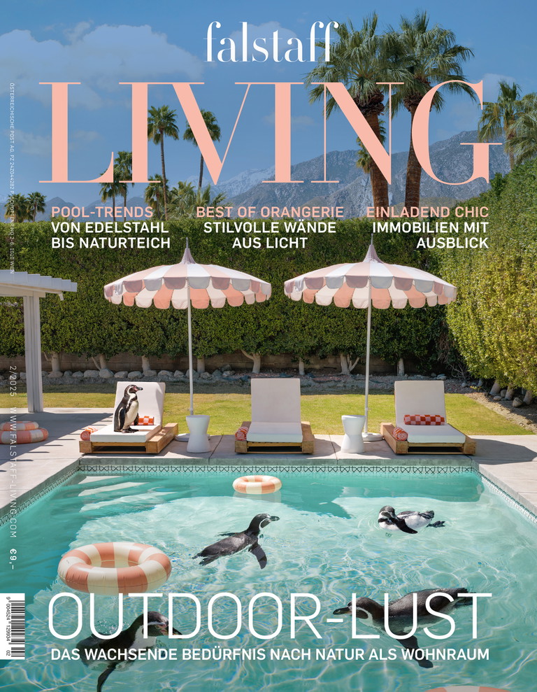 Das aktuelle Falstaff LIVING Magazin.