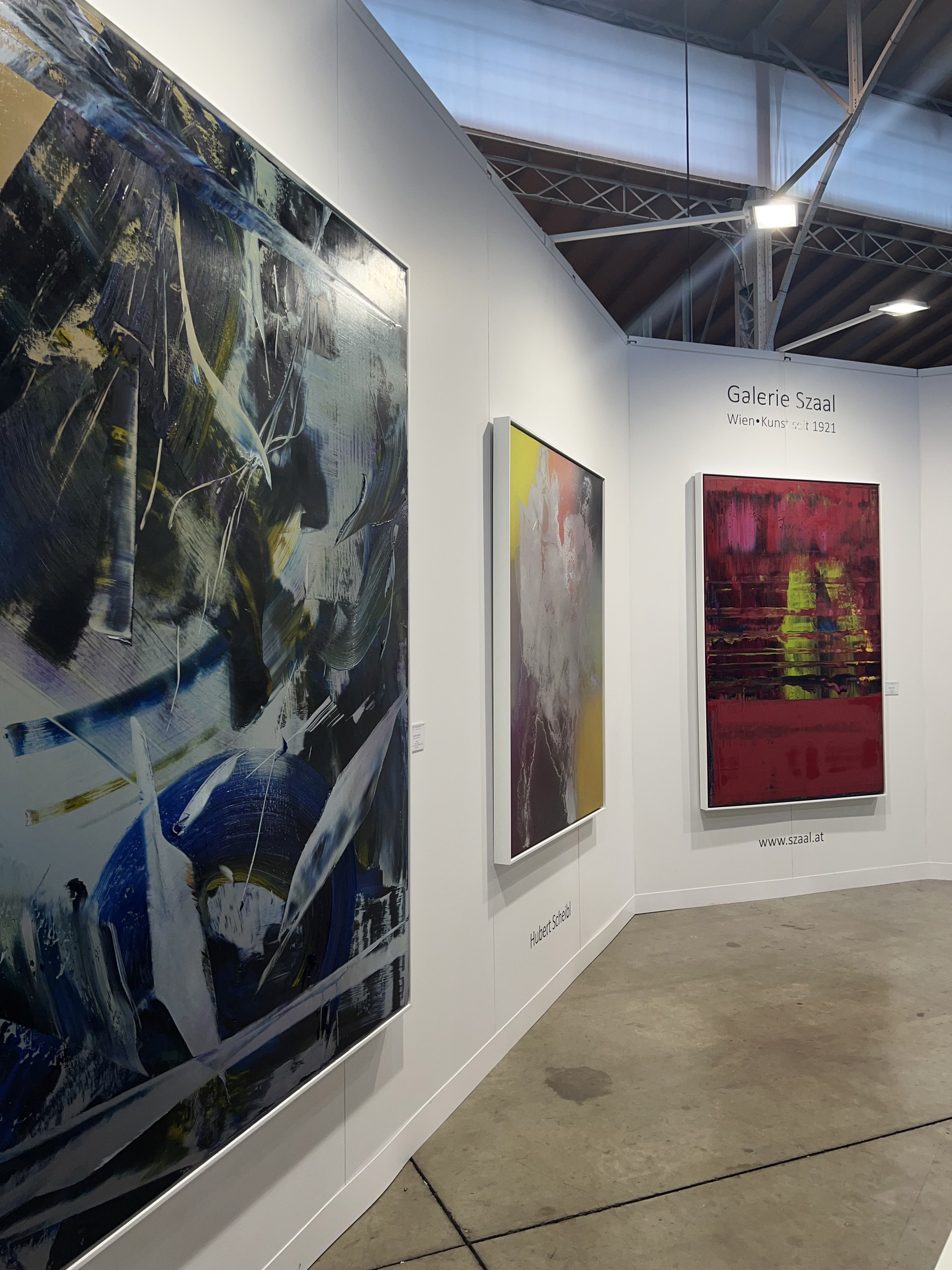 Hubert Scheibl. Galerie Szaal