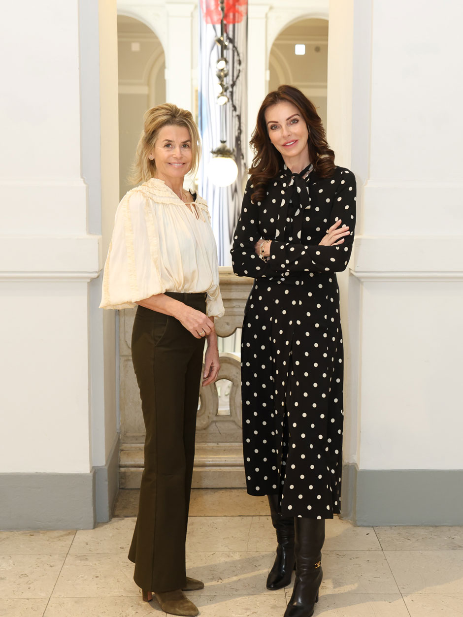 Gastgeberinnen Nadine Kraus-Drasche und Angelika Rosam  © Katharina Schiffl
