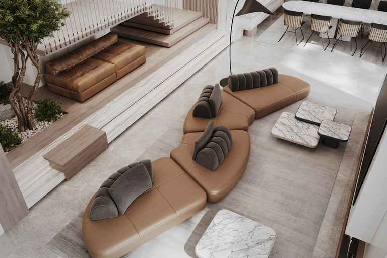 DS-909 Flow: Die neueste Wohnlandschaft für In- und Outdoor.