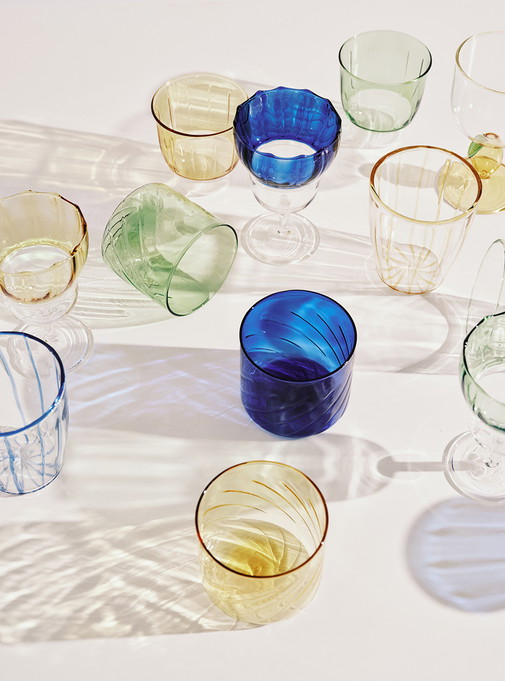 »Bazaar« Gläser von WAWW La Table für Serax