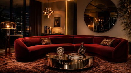Studio-54-Ästhetik für zuhause: 70er-Disco-Glamour im Interior