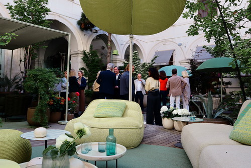LIVING-Design-Frühstück mit Paola Lenti bei Kramer &amp; Kramer