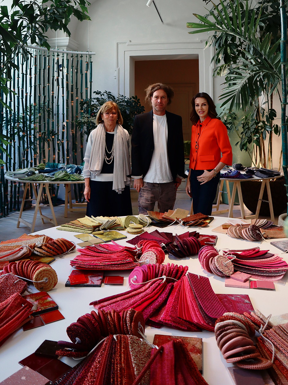 Anna Lenti, Bernhard Kramer und Angelika Rosam