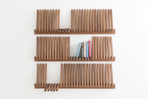 Piano Shelf, 2014; designed by Sebastian Errazuriz