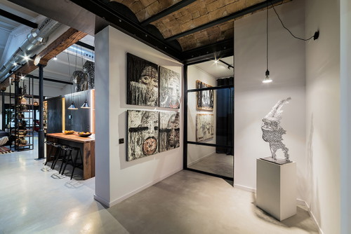 Art Gallery House
Badalona, Spain, Interior Design by Clara Lleal