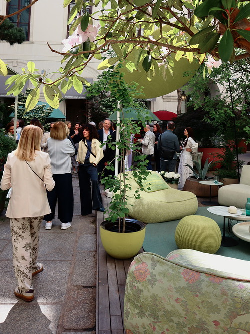 LIVING-Design-Frühstück mit Paola Lenti bei Kramer &amp; Kramer