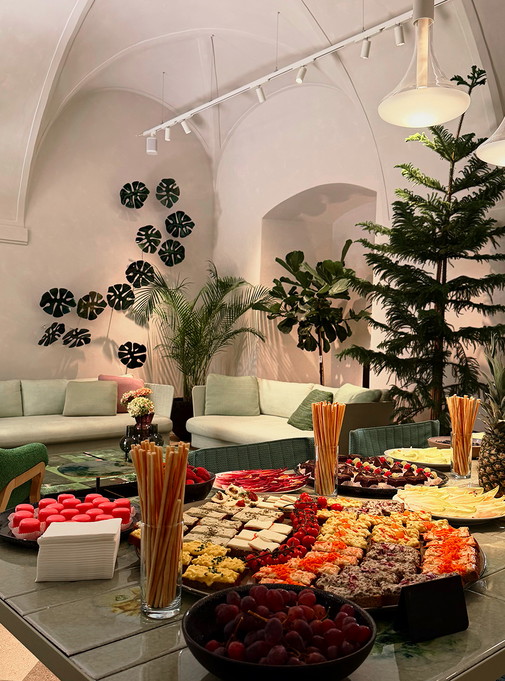 LIVING-Design-Frühstück mit Paola Lenti bei Kramer & Kramer