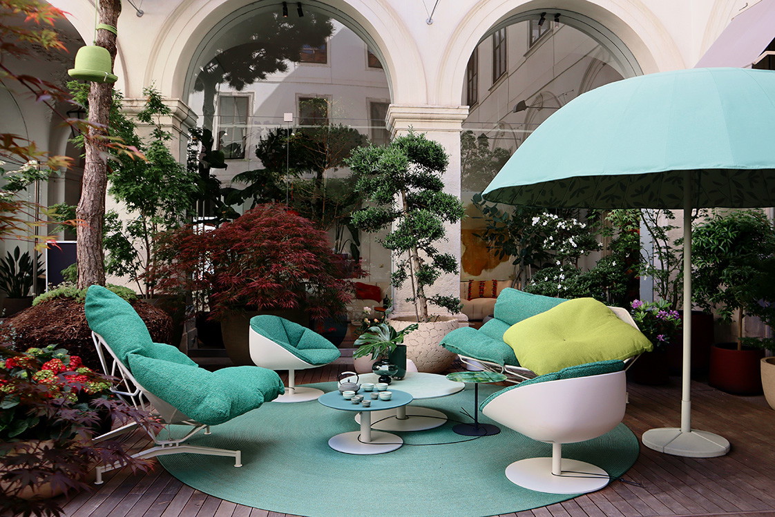 LIVING-Design-Frühstück mit Paola Lenti bei Kramer & Kramer