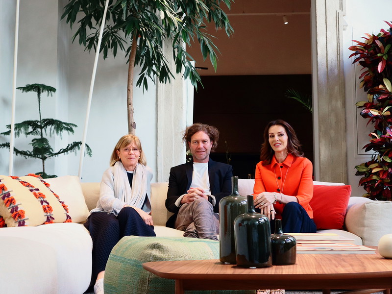 Anna Lenti, Bernhard Kramer und Angelika Rosam