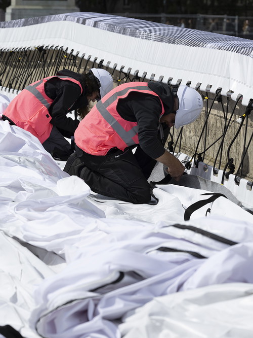 Installation of La Caverne du Pont Neuf
Paris, May 2026